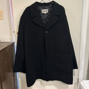 Men's Wool coat Black